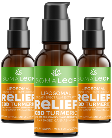 Buy SomaLeaf CBD Turmeric Official